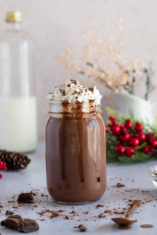 chocolate caliente bajo en azucar