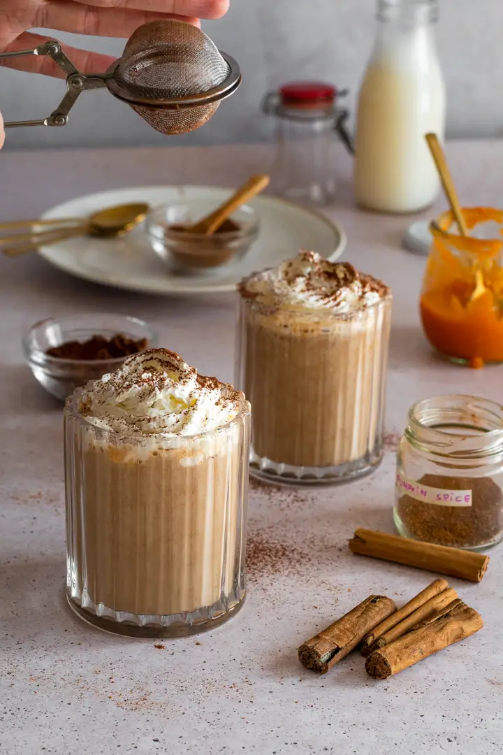latte de calabaza